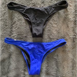 *Lot of 2* Victoria’s Secret Swim Ruched Cheeky Bottoms